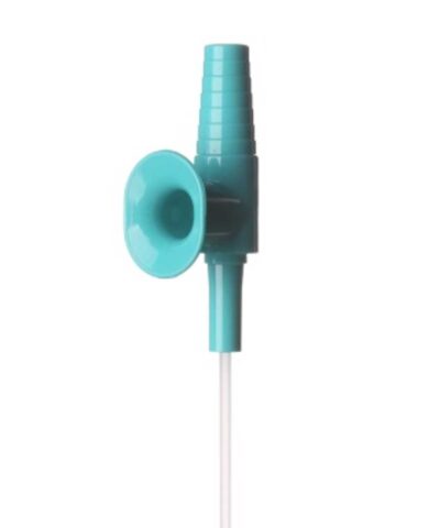 Suction Catheter With Vacuum Control Connector, Light Green, Ch 6