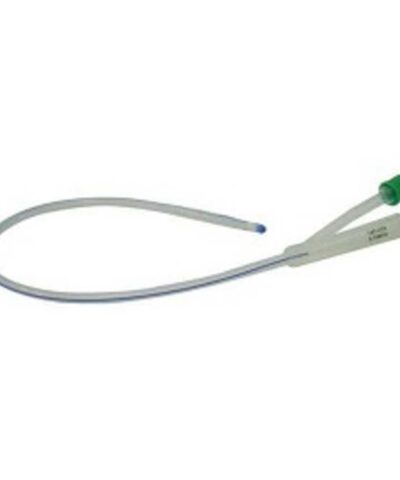 All Silicone Foley Catheter, Green, Fr14