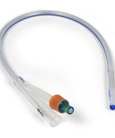 All Silicone Foley Catheter, Orange, Fr16