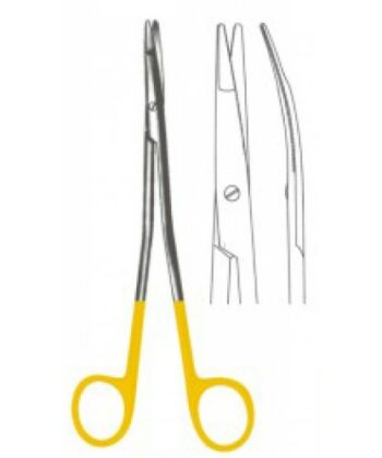 Gorney Face Lift Scissors toothed cvd 15cm TC