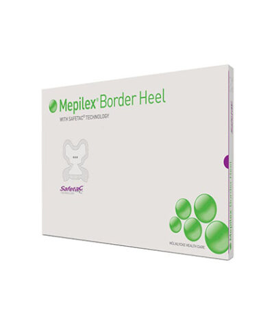 Mepilex Border Heel dressing 18.5cm x 24cm/7.3in x 9.5in - 5pcs