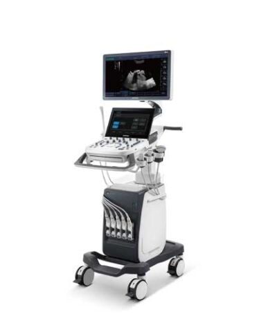 P10    color Doppler with abdominal probe