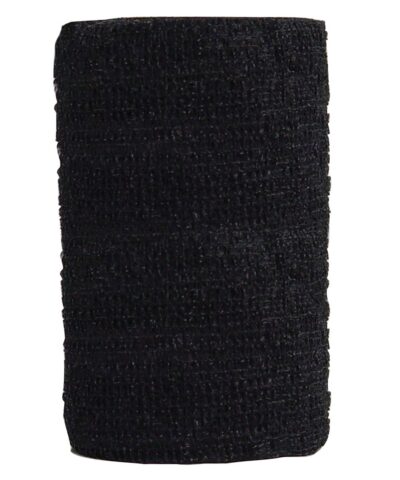 Self Adherent Cohesive Wrap Bandage - 1, Black