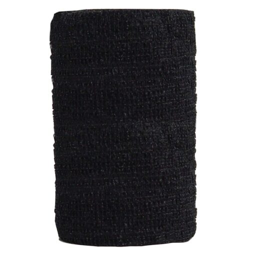 Self Adherent Cohesive Wrap Bandage - 1, Black