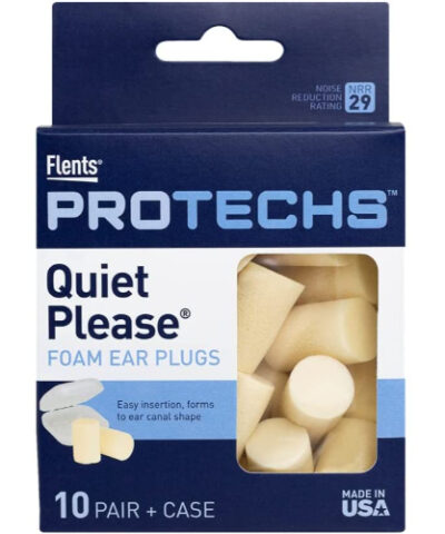 Apothecary Flents Foam Ear Plugs 10Pr+Case