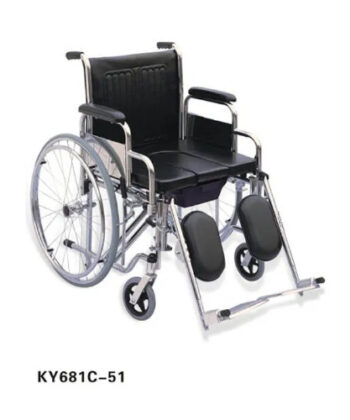 Kaiyang Commode Wheel Chair With Foot Rest-Ky681C-51