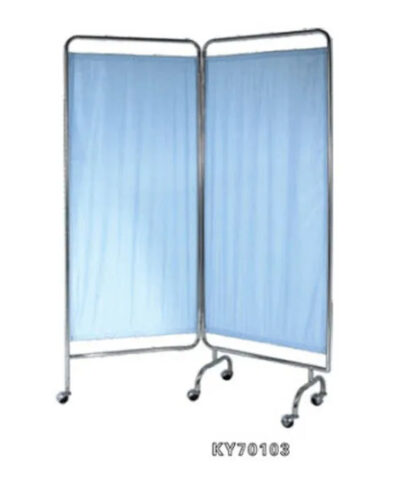 Ward Screen 2 Fold - Blue