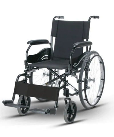 Karma Econ Manual Wheel Chair Black-Black18inch-924-58041Y