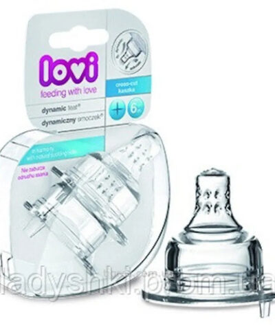 Lovi Dynamic Teat - Super Vent 6M+ Medium (2 Pcs)-18751