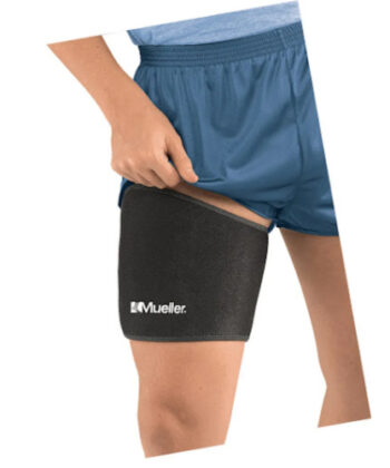 Mueller Thigh Support Black-Osfm-4491