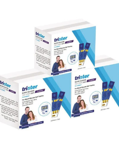 Trister Blood Glucose Test Strips 3X 50Pper Box-Ts-376Bgt-Kit