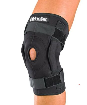 Mueller Hinged Wrap Around Knee Brace Blk-Reg:3333Reg-53138