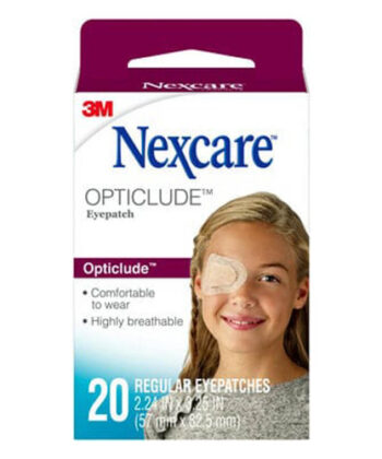 Nexcare - 1539 Opticlude Orthoptic Eye Patch, Regular, 20/Box