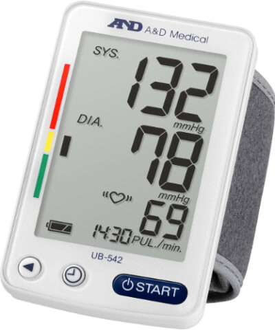 A&D Medical - UB-542 Extra Large Display Wrist Blood Pressure Monitor