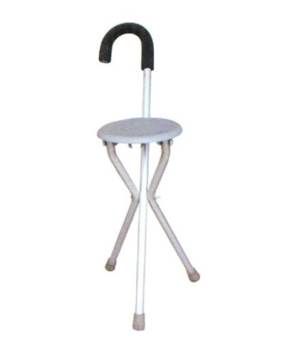 Foldable Crutch Stool