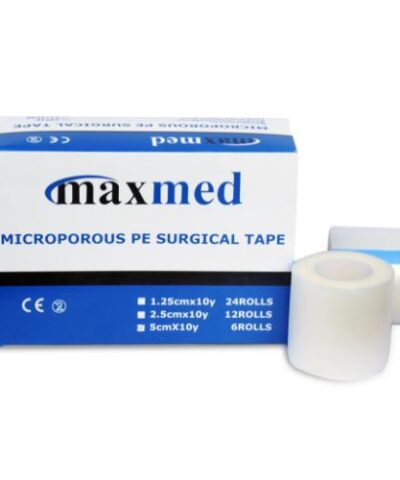 Maxmed Medical Transparent Pe Tape 2.5cm - 12pcs