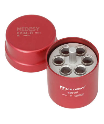 Medesy Endodontic Box Aluminium Red