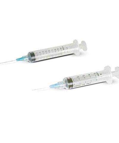 23G x 1 1/4'' (0.60 x 32mm) Luer lock syringe