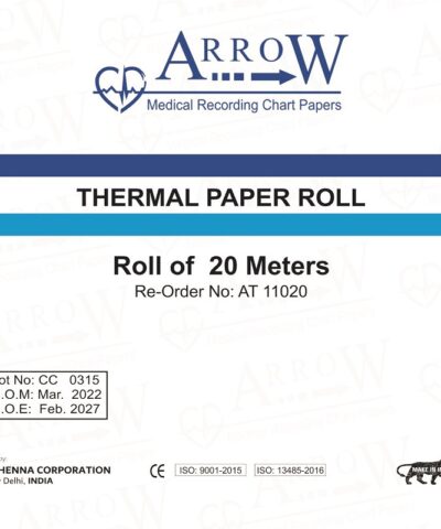 Arrow AR 11020 ECG Recording Paper 110 mm x 20 meters