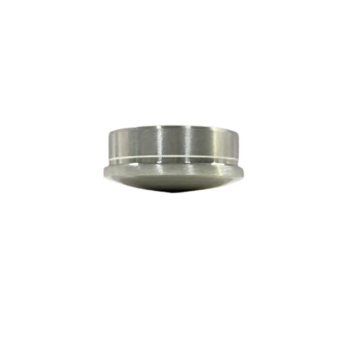 2X Round Cap Stainless Steel Handrail Fitting