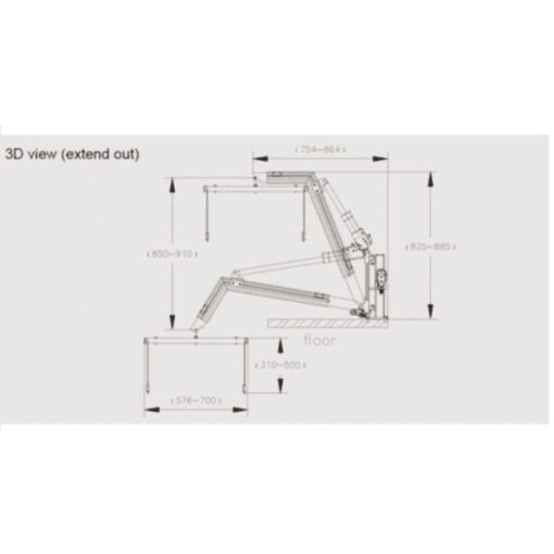 Boot Hoist For Wheelchair and Mobility Scooter