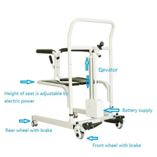 Electric and Height Adjustable Patient Transfer Chair-iMOVE 7