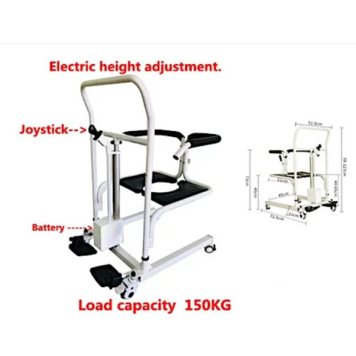 Electric and Height Adjustable Patient Transfer Chair-iMOVE 7