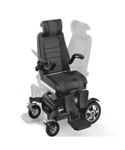 Electric Wheelchair With Electric Adjustable Seat, Backrest and Rotation