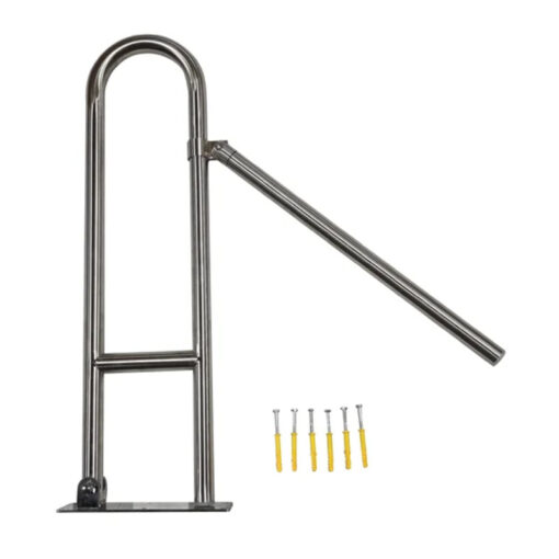 Height Adjustable And Stainless Steel Toilet Grab Rail