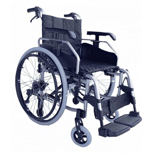 Manual Push Wheelchair with Anti Flat Wheels