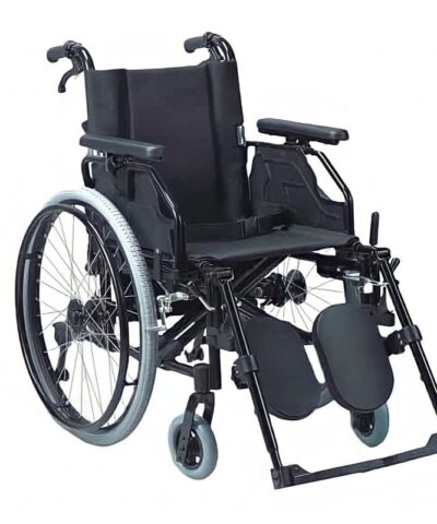 Manual Wheelchair with Adjustable Leg Support - Adaptable Wheelchair