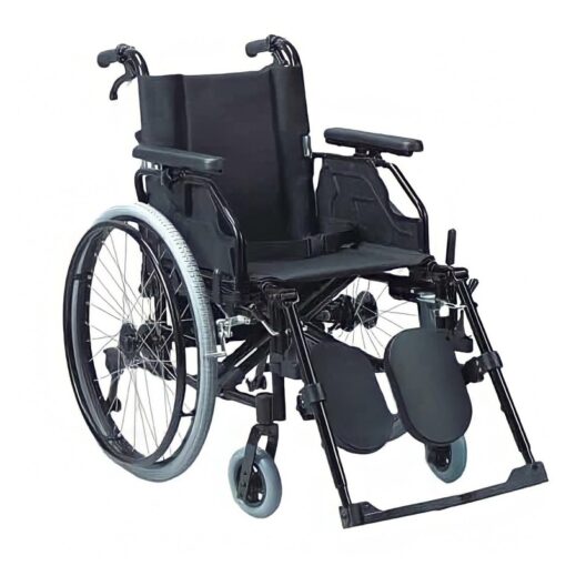 Manual Wheelchair with Adjustable Leg Support - Adaptable Wheelchair