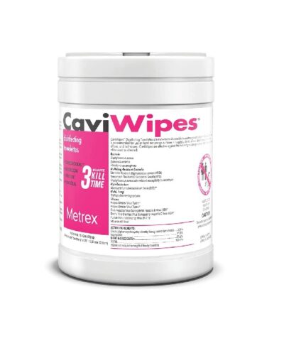 Metrex CaviWipes - Disposable Germicidal Cleaner & Healthcare Disinfecting Wipes, 160 Count