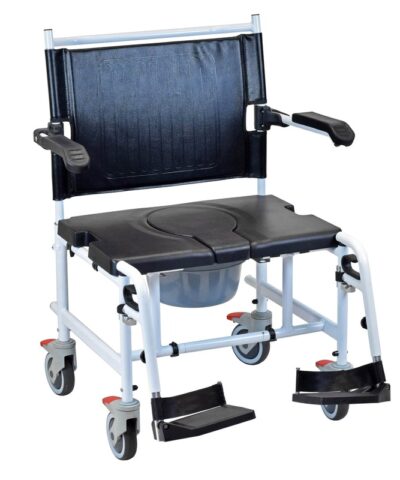 Multipurpose Bariatric Toilet Commode Shower Chair