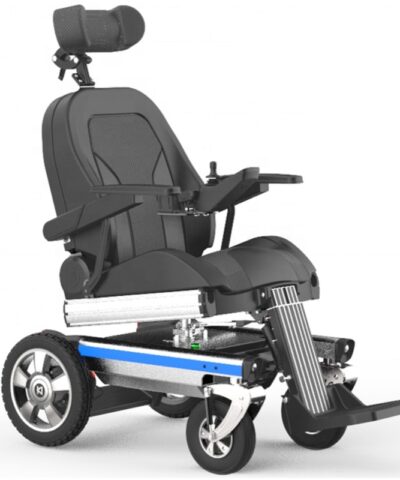 Optimum Reclining Electric Wheelchair with Adjustable and Foldable Options