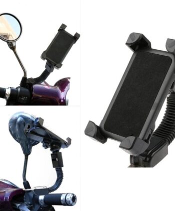 Phone and Mini iPad Holder for Wheelchairs/Scooters