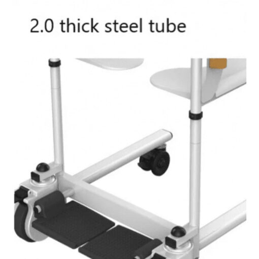 Transfer Commode and Over Toilet Wheelchair