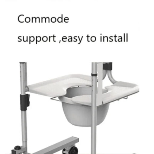 Transfer Commode and Over Toilet Wheelchair