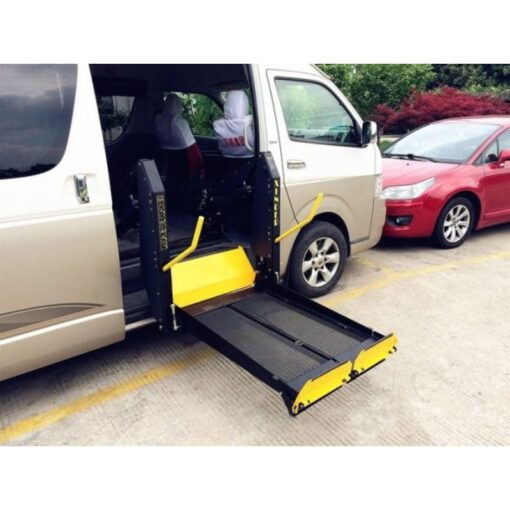 Twin Pillar Hydraulic Wheelchair with Lift Split Hoist