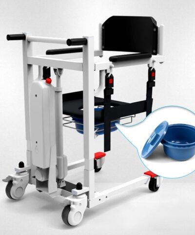 Waterptoof Electric Foldable Transfer Commode Chair-iMOVE Advance