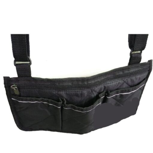 Wheelchair Side Multifunctional Armrest Organiser Bag