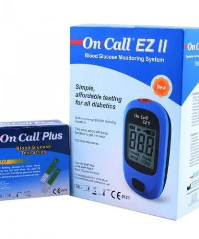 On Call - Glucometer Value Pack (1 meter + 2 box strips)