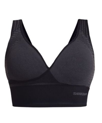 Sankom - Patent Classic Bra For Back Support, Black S/M