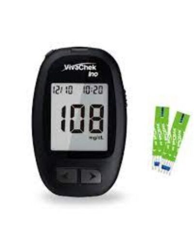 VivaChek - Ino Glucometer Value pack (1 meter + 2 box strips + 100 lancets