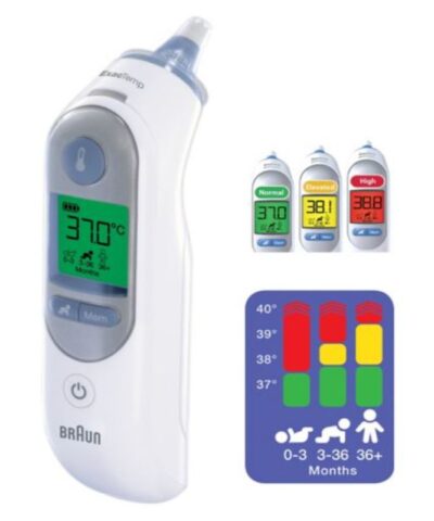 Braun - Thermoscan 7 Ear Thermometer with Age Precision - IRT6520