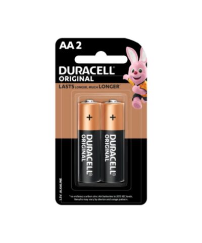 Duracell - AA Alkaline Batteries 2 Count - 32038