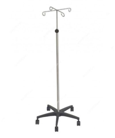 IV Stand with 4 Hooks - DW-15D