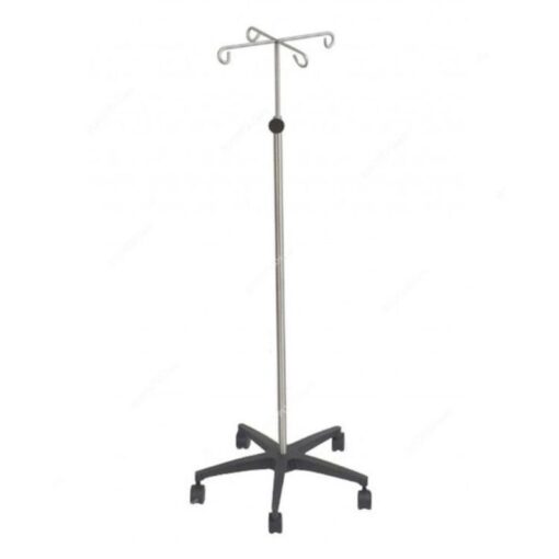 IV Stand with 4 Hooks - DW-15D