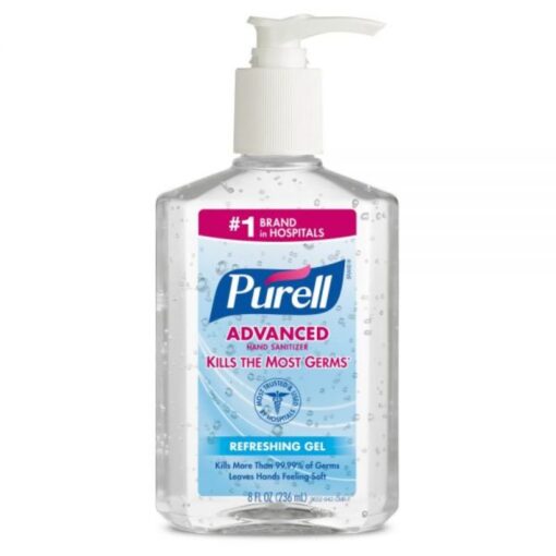 Purell - Advanced Hand Sanitizer Refreshing Gel, 240ml - 9652-12