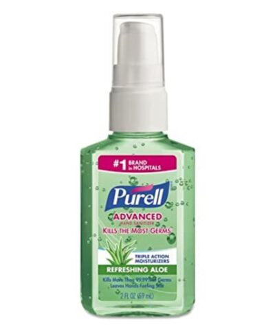 Purell - Advanced Hand Sanitizer with Aloe Pump Bottle, 60ml - 3051-24